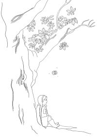 Das M�dchen mit den langen Z�pfen